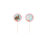 Cocktailprikkers Paard 16st